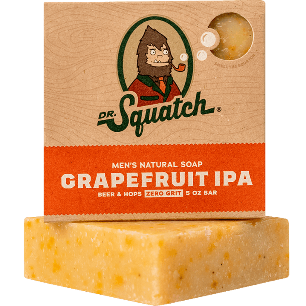 Grapefruit IPA Dr. Squatch Men's Organic Soap